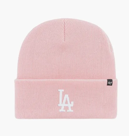 Шапка унисекс 47 Brand Mlb Los Angeles Dodgers Haymak Pink B-HYMKR12ACE-PK