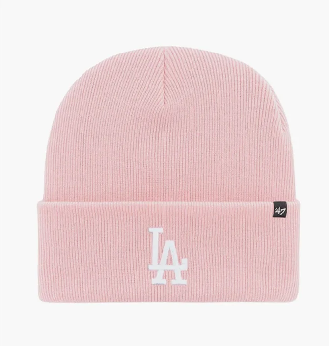 Шапка унисекс 47 Brand Mlb Los Angeles Dodgers Haymak Pink B-HYMKR12ACE-PK