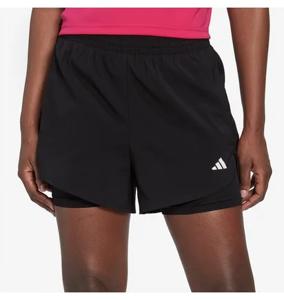 Шорты женские Adidas Aeroready Minimal 2In1 Shorts Black HN1044