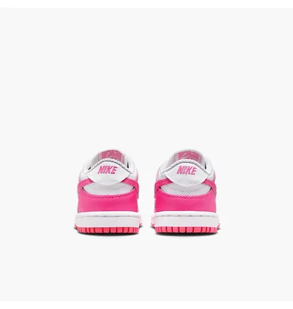 Кросівки дитячі Nike Dunk Low (Td) White/Pink FB9107-102