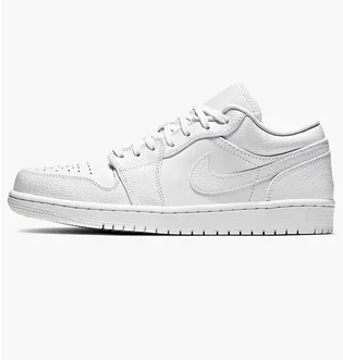 Кросівки чоловічі Air Jordan 1 Low White 553558-130