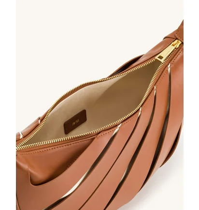 Сумка жіноча JW PEI Jana Hollow Out Shoulder Bag Brown BB2023BG78417JWP