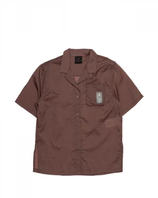 Сорочка жіноча Air Jordan Paris Saint-Germain Short-Sleeve Top Brown DN3467-291