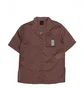 Рубашка женская Air Jordan Paris Saint-Germain Short-Sleeve Top Brown DN3467-291