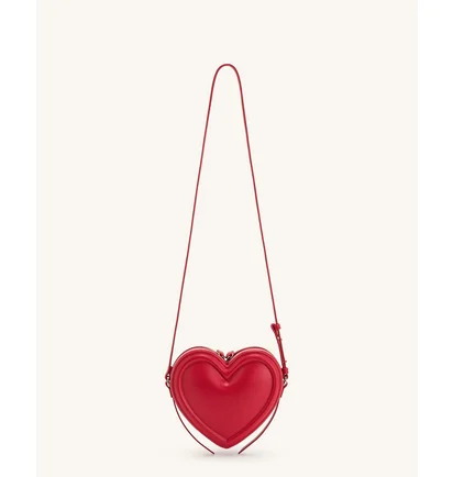 Сумка жіноча JW PEI Arlene Heart Shaped Bag Red BB2024BG97368JWP