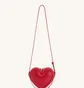 Сумка жіноча JW PEI Arlene Heart Shaped Bag Red BB2024BG97368JWP