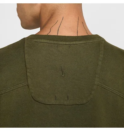 Футболка унисекс Nike Every Stitch Considered Garment Dyed Olive FQ0276-355