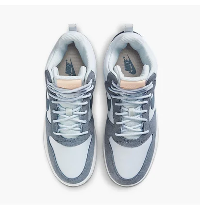Кроссовки женские Nike W Court Borough Mid Prem White/Grey 844907-005