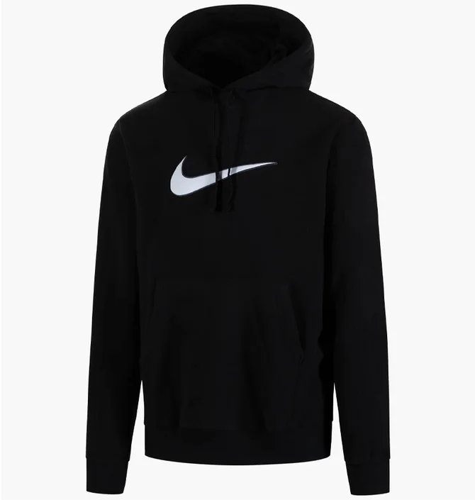Худи мужское Nike Sp Hoodie Polar Fleece Black FQ8820-010