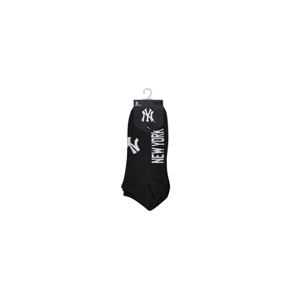 Шкарпетки унісекс New York Yankees Sneaker Black (3 пари) 15100004-1002