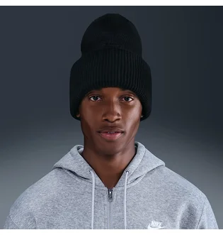 Шапка унисекс Nike U Nk Peak Beanie Prem H25 L Black HQ0368-010