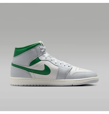 Кросівки чоловічі Air Jordan 1 Mid Grey/White DQ8426-142