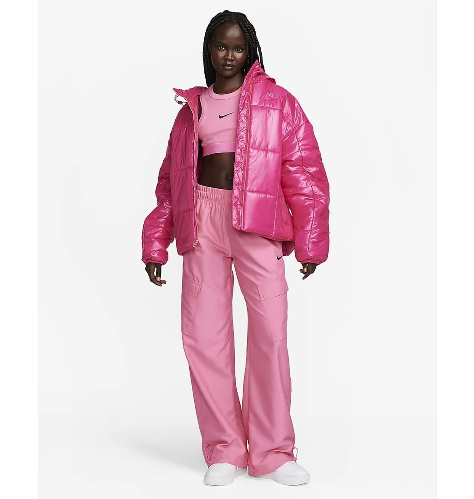 ᐉ Парка жіноча Nike Therma-Fit Sportswear Classic Puffer Shine