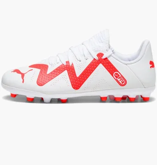 Бутси унісекс Puma Future Play Mg Youth Football Boots White 107390-01