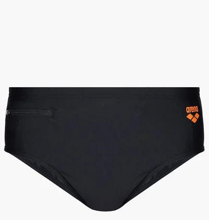 Плавки мужские Arena Zip Brief Black 006259-500