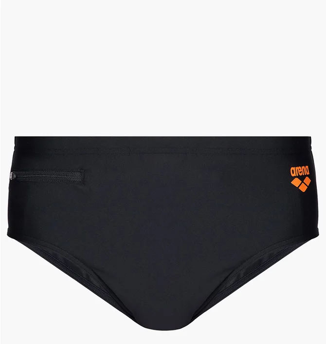 Плавки мужские Arena Zip Brief Black 006259-500