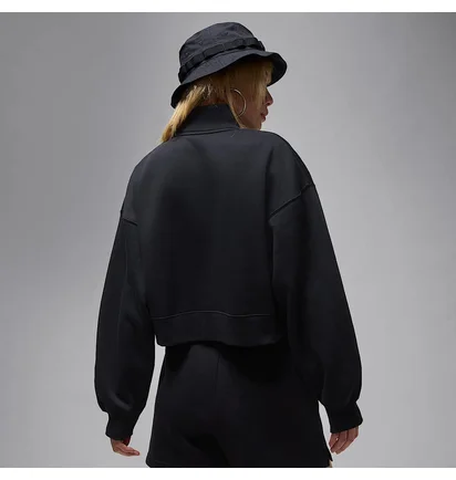 Кофта женская Nike Brk Flc Qz Top Black IH2391-010