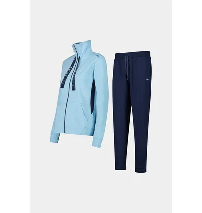 Спортивный костюм женский CMP Tracksuit Blue/Light Blue 33D7446-43LN
