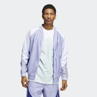 Олімпійка чоловіча Adidas Summer Sst Track Jacket Violet/White Hc2097