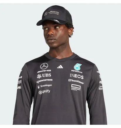 Лонгслив мужской Adidas Mercedes-Amg Black JW5364