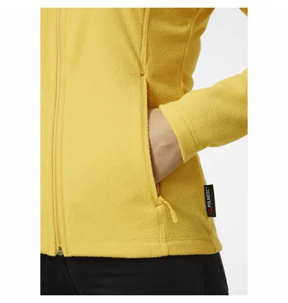 Олимпийка женская Helly Hansen Daybreaker Fleece Jacket Yellow 51599-341