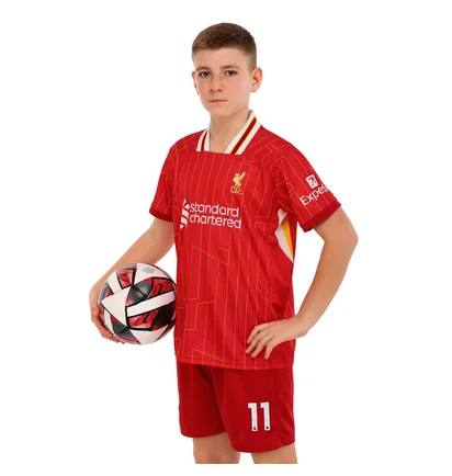 Футбольна форма дитяча SP-sport Liverpool Salah 11 2025 Red CO-4618