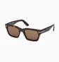 Солнцезащитные очки Tom Ford Brown/Brown FT1333-52J-55
