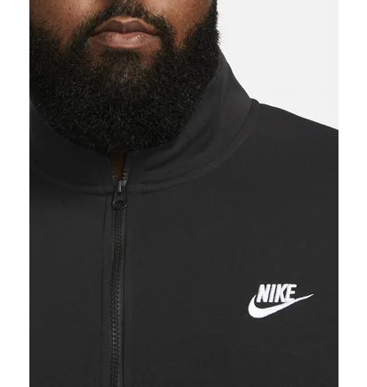 Світшот чоловічий Nike Sportswear Club Half Zip Sweatshirt Black Dd4732-011