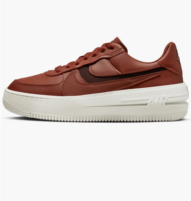 Кроссовки женские Nike Air Force 1 Plt.Af.Orm Burgundy Crush Red Dj9946-603
