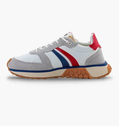 Кроссовки унисекс Palladium Troop Runner Flame White/Multi 74487-160-M