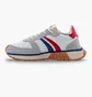 Кроссовки унисекс Palladium Troop Runner Flame White/Multi 74487-160-M