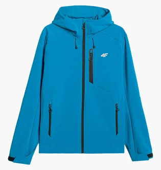 Куртка чоловіча 4F Softshell Blue 4FRAW25TSOFM506-33S