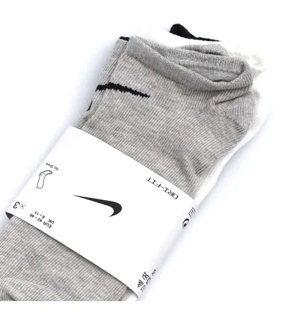 Шкарпетки унісекс Nike U Nk Everyday Ltwt Ns (3 пари, неутеплені) Multi Sx7678-964