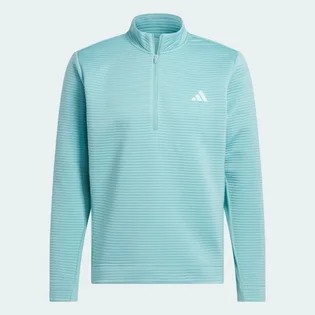 Кофта мужская Adidas Ultimate365 Dwr Textured Quarter-Zip Turquoise JX7237