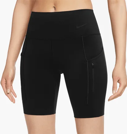 Шорты женские Nike Dri-Fit Go Mid-Rise 8 Inch Shorts Black DQ5925-010