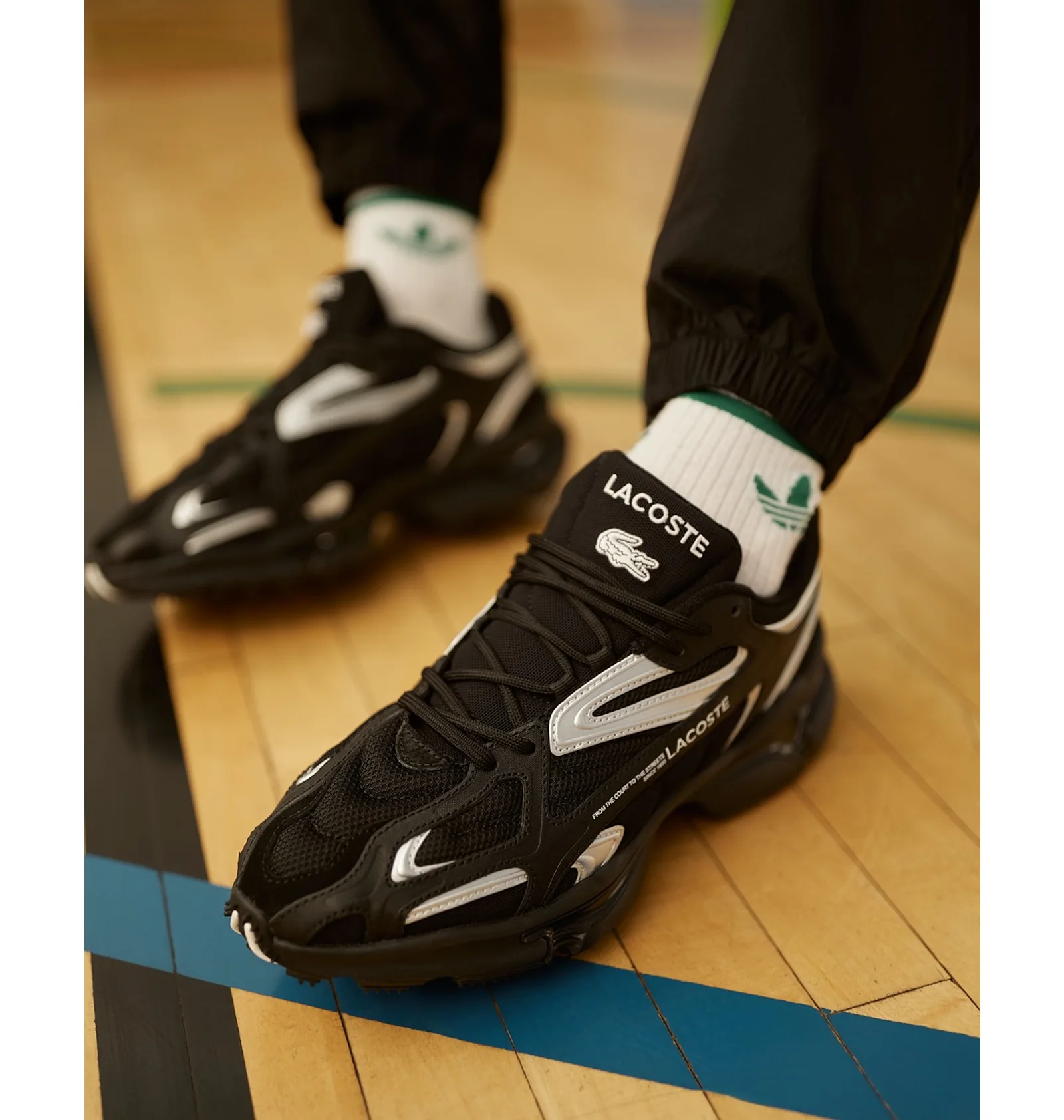 ᐉ Кроссовки мужские Lacoste Athleisure Black 747SMA0013.02H