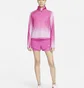 Лонгслив женский Nike Dri-Fit Swoosh Pink DX0956-623