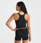 Топ женский Nike Pro Dri-Fit Crop Tank Black FQ7934-010