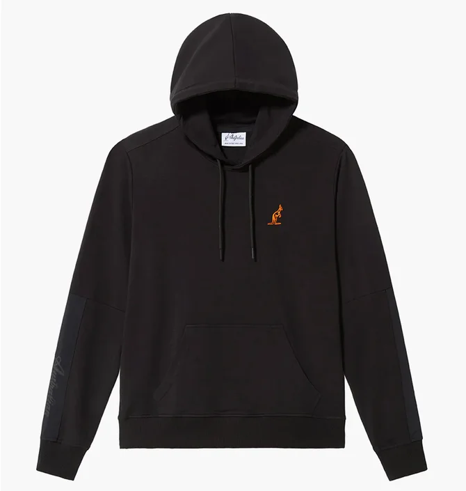 Худи мужское AUSTRALIAN City Fleece-Slam Hoodie Black LSUFE0018-003