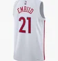 Майка мужская Nike Phila 76Ers City Edition Dri-Fit Nba Jersey White DO9606-101