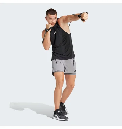 Майка чоловіча Adidas Designed For Training Workout Tank Black IK9726