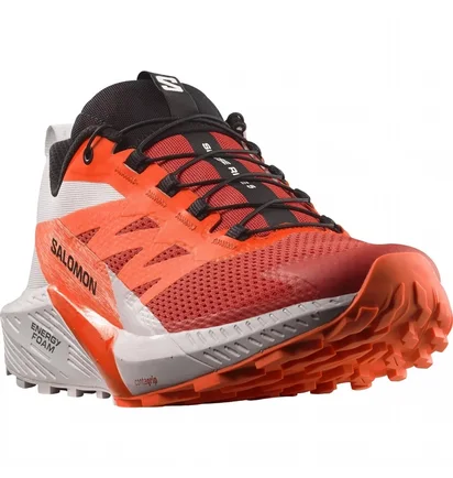 Кроссовки мужские Salomon Sense Ride 5 Trail Running Shoes Orange/White L47046200