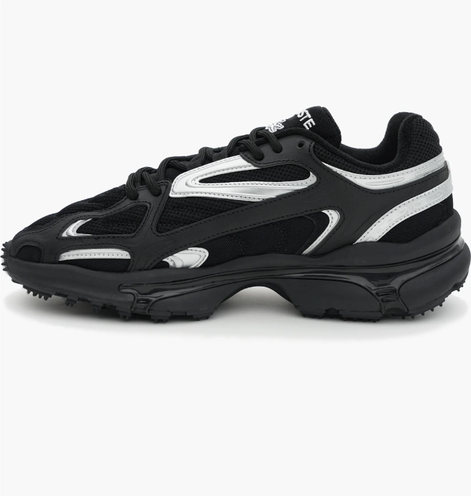Mortiis ブラックメタル　blackl ᐉ Кроссовки мужские Lacoste Athleisure Black 747SMA0013.02H