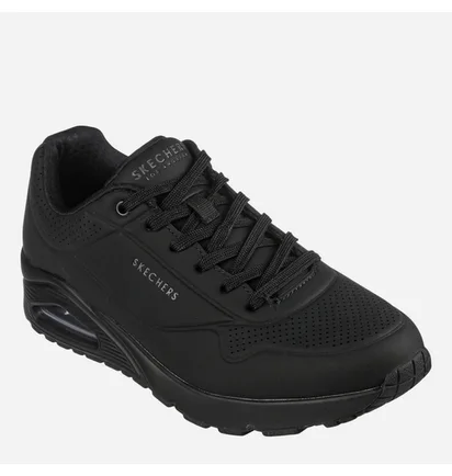 Кроссовки мужские Skechers Uno Stand On Air Black 52458-BBK