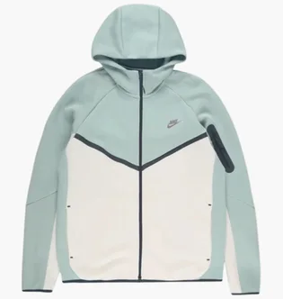 Толстовка мужская Nike Tech Fleece Fz Wr Olive/White HV0949-020