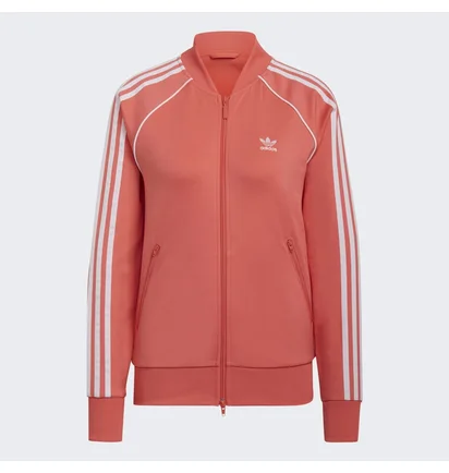 Олімпійка жіноча Adidas Primeblue Sst Track Jacket Orange He9564