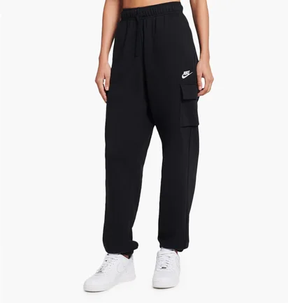 Штаны женские Nike Nsw Club Fleece Cargo Pants Black Dq5196-010