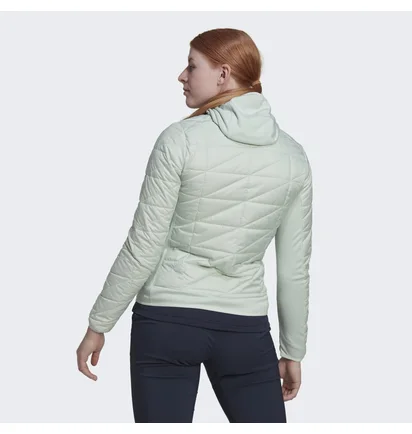 Куртка жіноча Adidas Terrex Multi Primegreen Hybrid Insulated Jacket Olive Hh9059