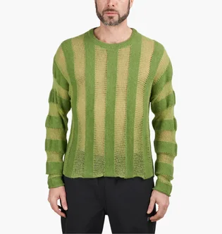 Светр Brain Dead Fuzzy Threadbare Green W23T01003318