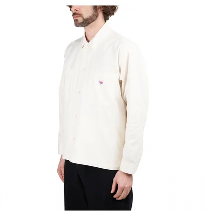 Рубашка мужская OBEY Contrast Shirt Jacket Beige 121160042